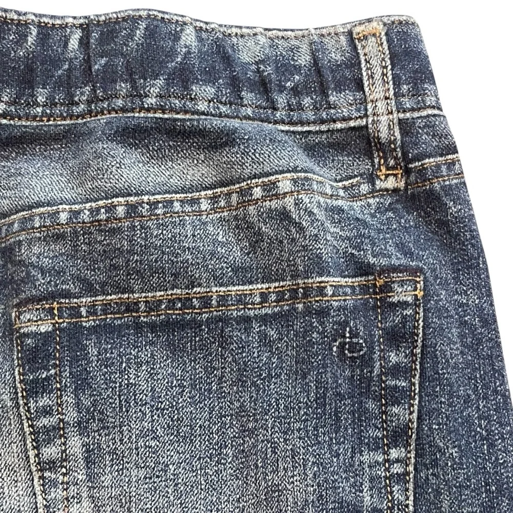 rag & bone Miramar Sweatpant Jeans Size S Elastic Waist Pull On Denim Look - Picture 10 of 15